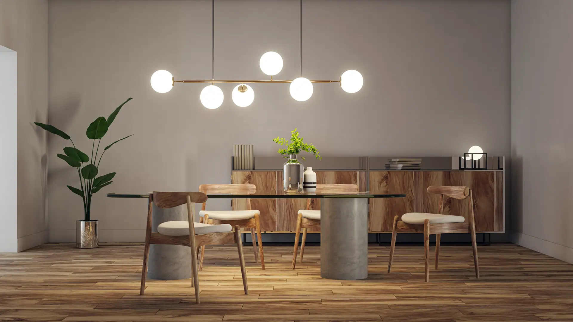 Éclairage d'ambiance réalisé par un électricien à Plaisance-du-Touch proche de Toulouse